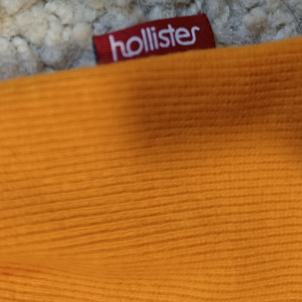Hollister Bright Orange Tank - Picture 3 of 3